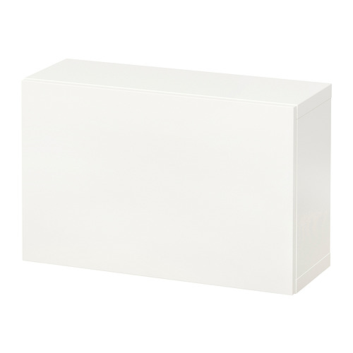 BESTÅ - wall-mounted cabinet combination, white/Lappviken white | IKEA Taiwan Online - PE847100_S4