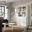HAVSTA storage combination w glass-doors