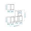 EKET wall-mounted cabinet combination