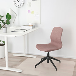 LÅNGFJÄLL - 辦公椅, Gunnared 米色/黑色 | IKEA 線上購物 - PE734856_S3