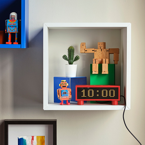 KORTLINJE alarm clock with hygro-/thermometer