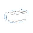 ÄNGSJÖN/BACKSJÖN wash-stnd w drawer/wash-basin
