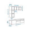 BESTÅ/EKET cabinet combination for TV
