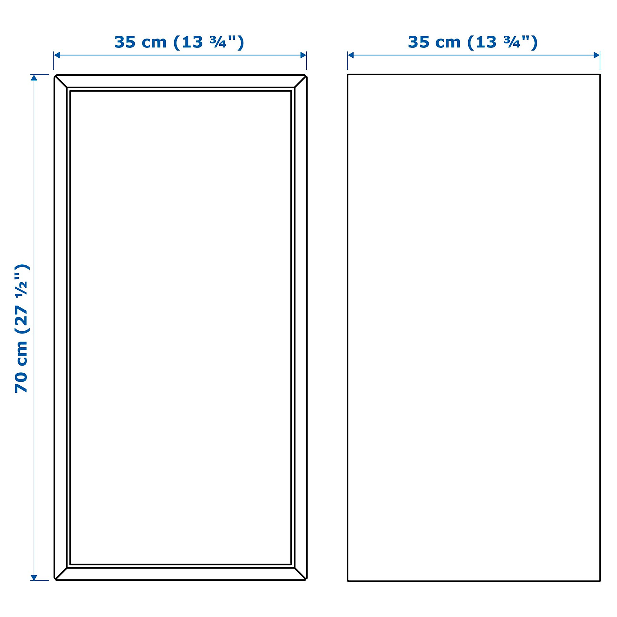 EKET cabinet w door and 1 shelf