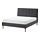 IDANÄS - 雙人軟墊式床框, 深灰色 | IKEA 線上購物 - PE802891_S1