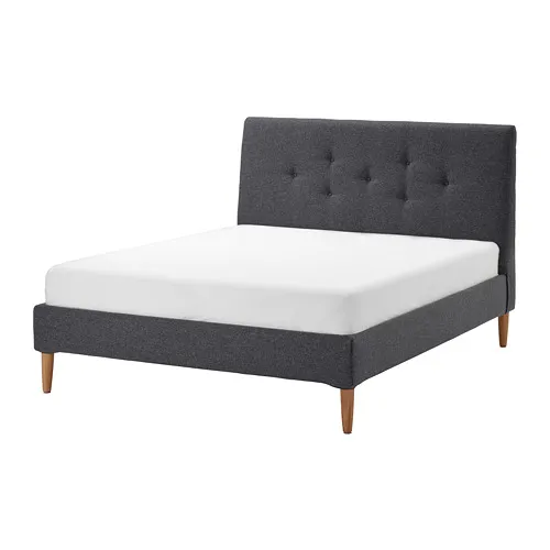 IDANÄS - 軟墊式床框, Gunnared 深灰色, 150x200 公分 | IKEA 線上購物 - PE802891_S4