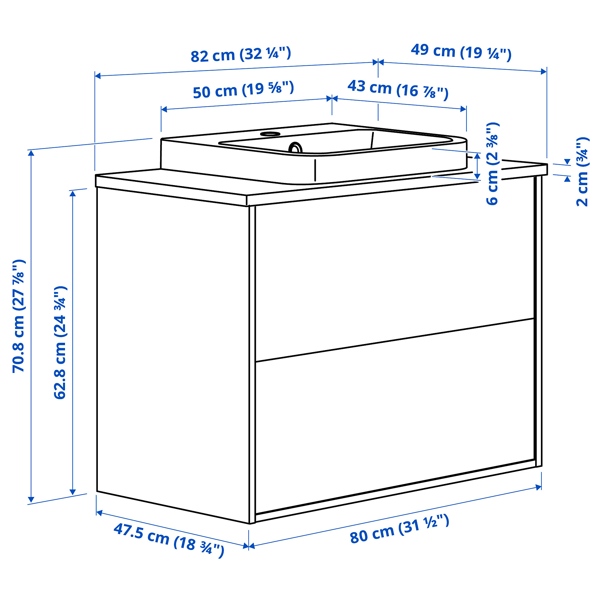 ÄNGSJÖN/BACKSJÖN wash-stnd w drawers/wash-basin