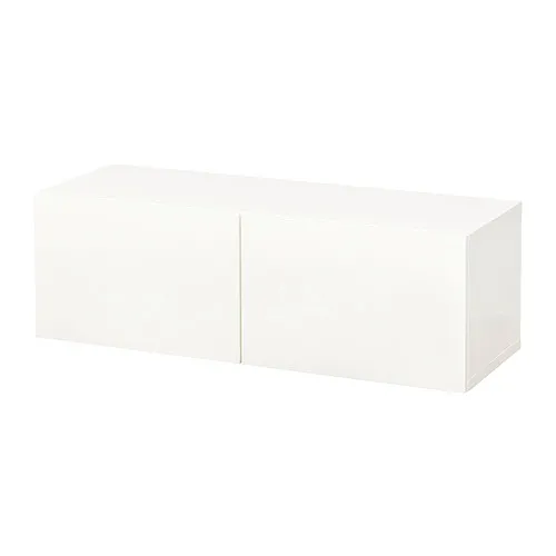 BESTÅ - 上牆式收納櫃組合, 白色/Lappviken 白色, 120x42x38 公分 | IKEA 線上購物 - PE847256_S4