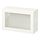 BESTÅ - wall-mounted cabinet combination, white/Sindvik white clear glass | IKEA Taiwan Online - PE847271_S1