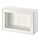 BESTÅ - wall-mounted cabinet combination, white/Glassvik white/clear glass | IKEA Taiwan Online - PE847260_S1