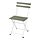 TÄRNÖ - chair, outdoor, foldable white/green | IKEA Taiwan Online - PE885861_S1