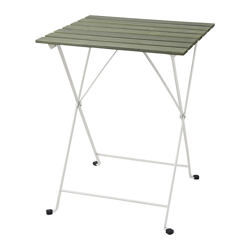 TÄRNÖ - 戶外餐桌, 白色/綠色, 55x54 公分 | IKEA 線上購物 - PE885877_S4