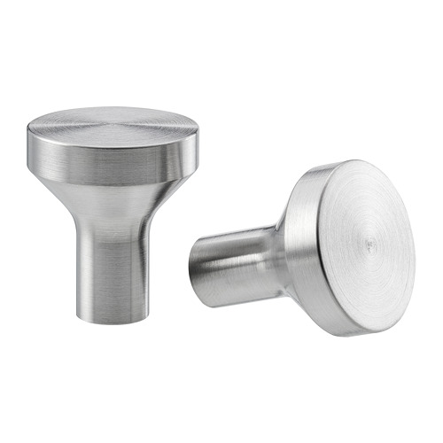 BAGGANÄS - knob, stainless steel | IKEA Taiwan Online - PE747749_S4