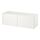 BESTÅ - wall-mounted cabinet combination, white/Laxviken white | IKEA Taiwan Online - PE847362_S1