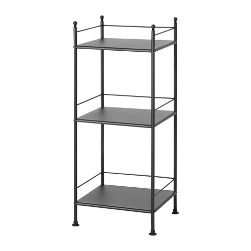 FRÖSJÖN - shelving unit, black, 40x96 cm | IKEA Taiwan Online - PE924351_S4