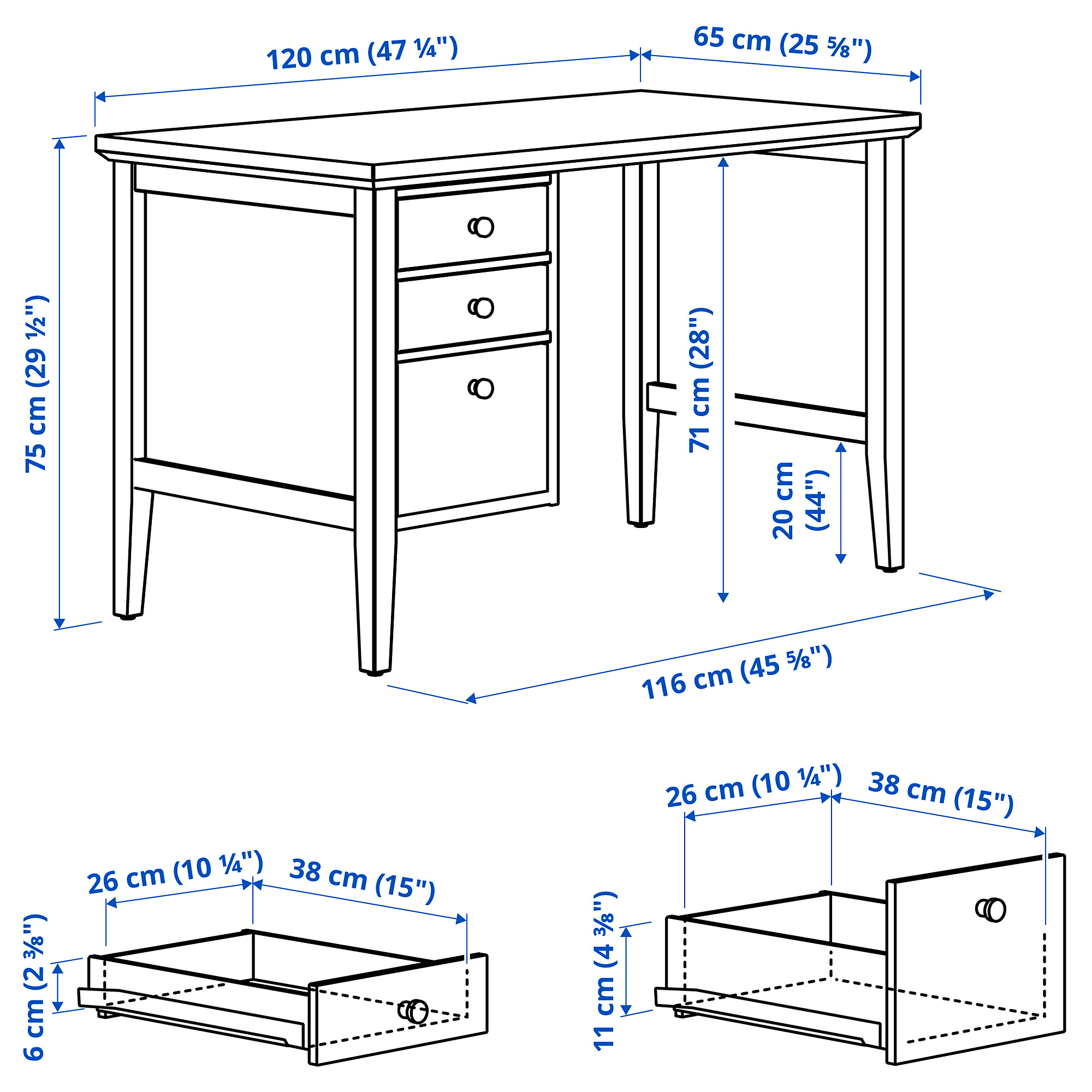 GULLABERG desk