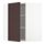 METOD - corner wall cabinet with shelves, white Askersund/dark brown ash effect | IKEA Taiwan Online - PE780470_S1
