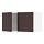METOD - wall cabinet with 2 doors, white Askersund/dark brown ash effect | IKEA Taiwan Online - PE780480_S1