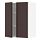 METOD - wall cabinet with shelves/2 doors, white Askersund/dark brown ash effect | IKEA Taiwan Online - PE780483_S1
