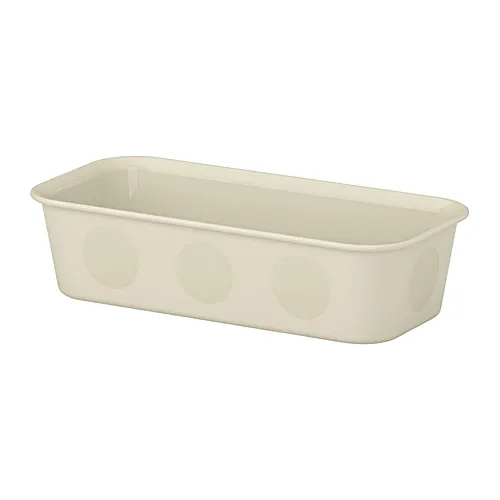 NOJIG - 收納盒, 塑膠/米色, 10x20x5 公分 | IKEA 線上購物 - PE804497_S4