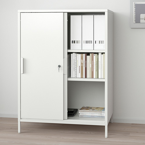 TROTTEN cabinet with sliding doors