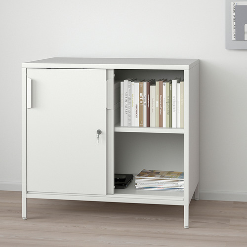 TROTTEN cabinet with sliding doors