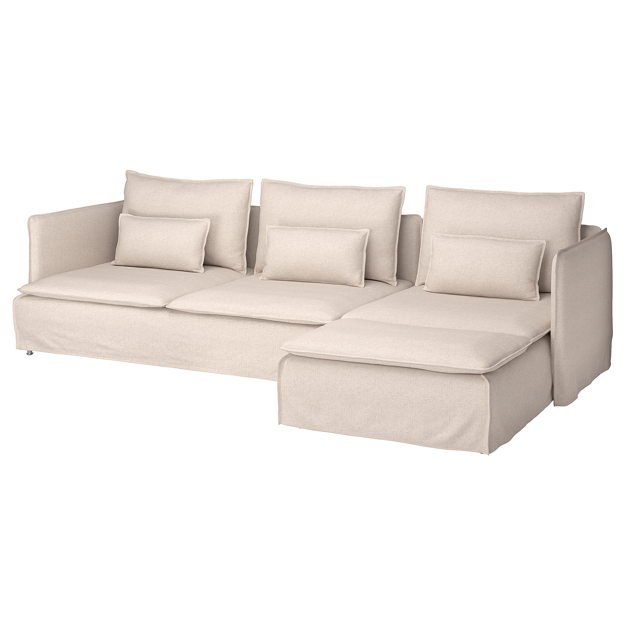 SÖDERHAMN 4-seat sofa with chaise longue