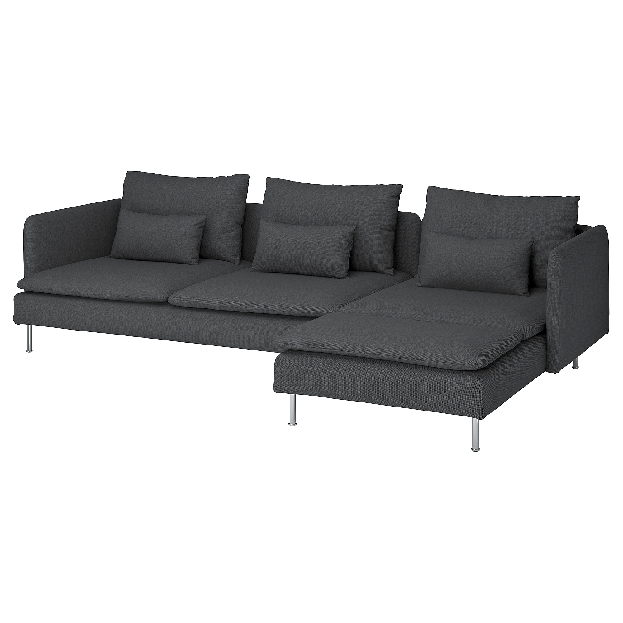 SÖDERHAMN 4-seat sofa with chaise longue