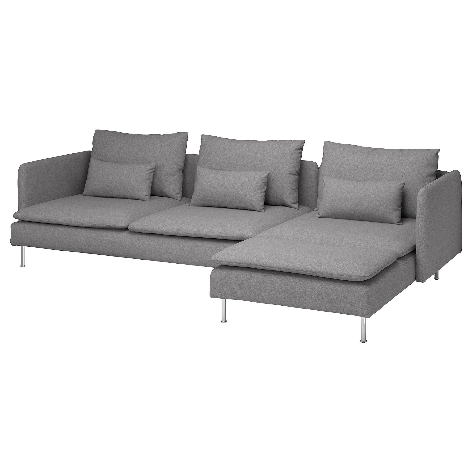 SÖDERHAMN 4-seat sofa with chaise longue