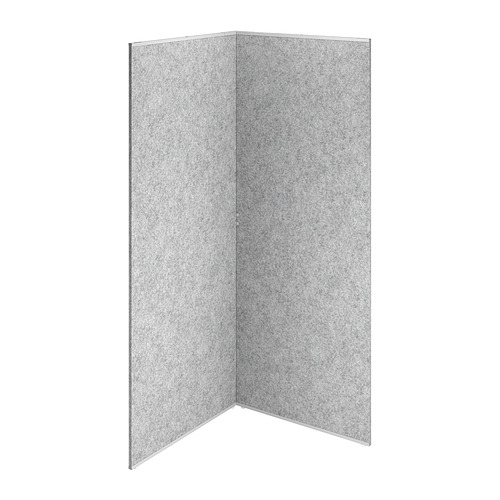 SIDORNA - 隔間屏風, 灰色, 82x80x195 公分 | IKEA 線上購物 - PE885941_S4