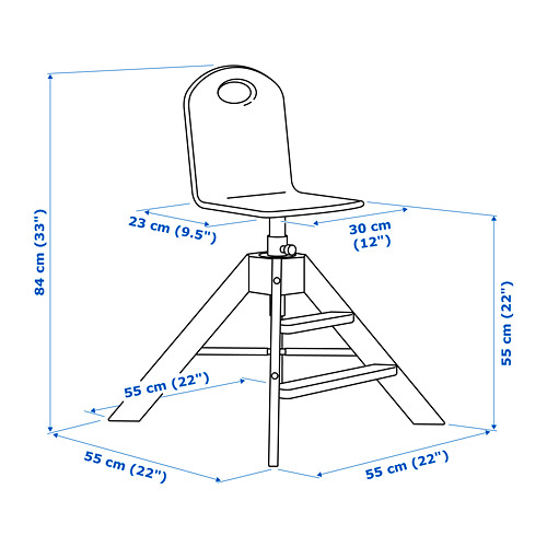 GRÅVAL - junior chair | IKEA Taiwan Online - PE710335_S4