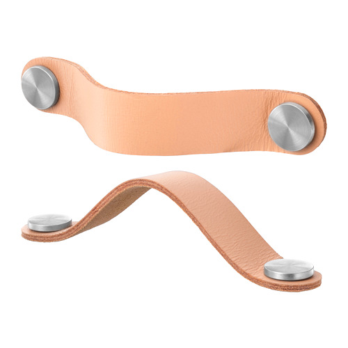 ÖSTERNÄS - leather handle, tanned leather, 153 mm | IKEA Taiwan Online - PE747858_S4