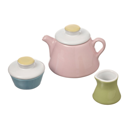 DUKTIG - 玩具茶具 3件組, 多種顏色 | IKEA 線上購物 - PE803212_S4