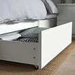 MALM 高床框附2收納盒