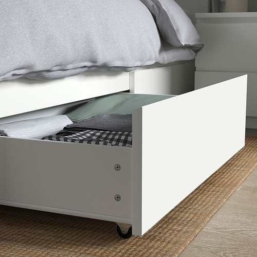 MALM bed storage box for high bed frame