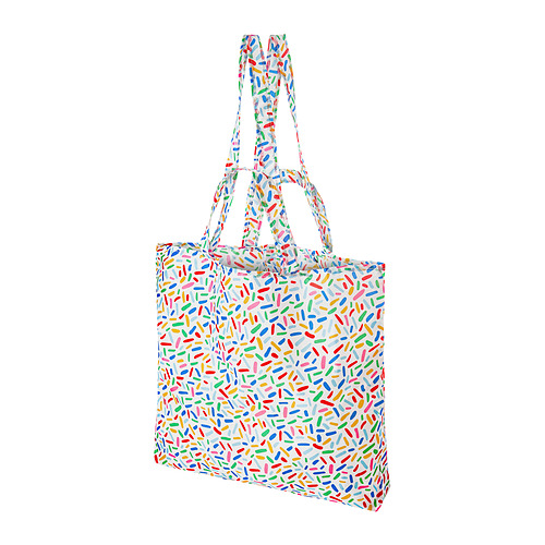 SKYNKE - carrier bag, multicolour/patterned, 45x36 cm | IKEA Taiwan Online - PE952582_S4