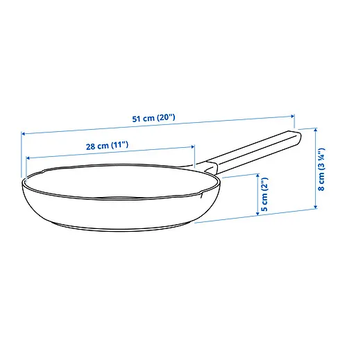 KLIPPFISK frying pan