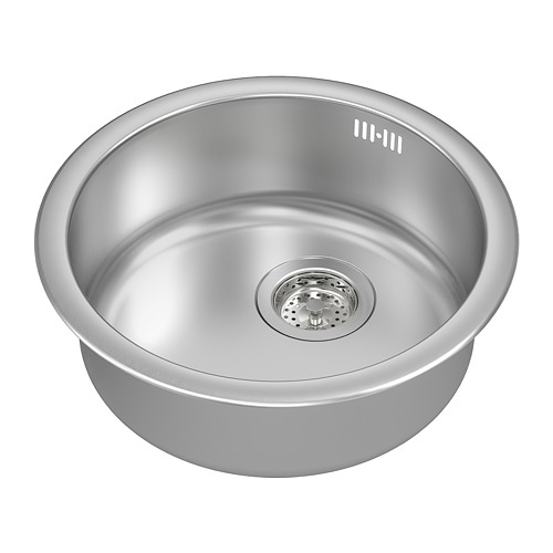 BOHOLMEN inset sink, 1 bowl