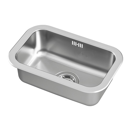 BOHOLMEN - inset sink, 1 bowl, stainless steel | IKEA Taiwan Online - PE747916_S4