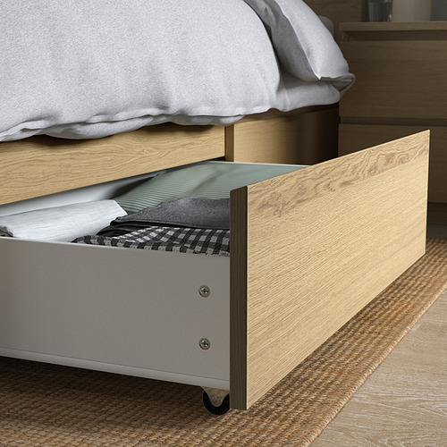 MALM bed storage box for high bed frame