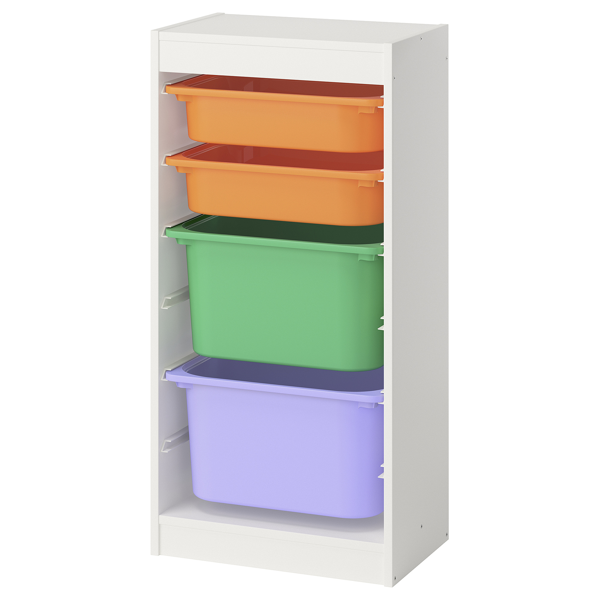 TROFAST storage combination with boxes