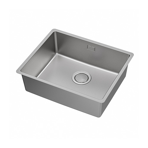 VRESJÖN - 嵌入式單槽水槽, 不鏽鋼, 54x44 公分 | IKEA 線上購物 - PE847748_S4