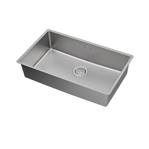 VRESJÖN inset sink, 1 bowl