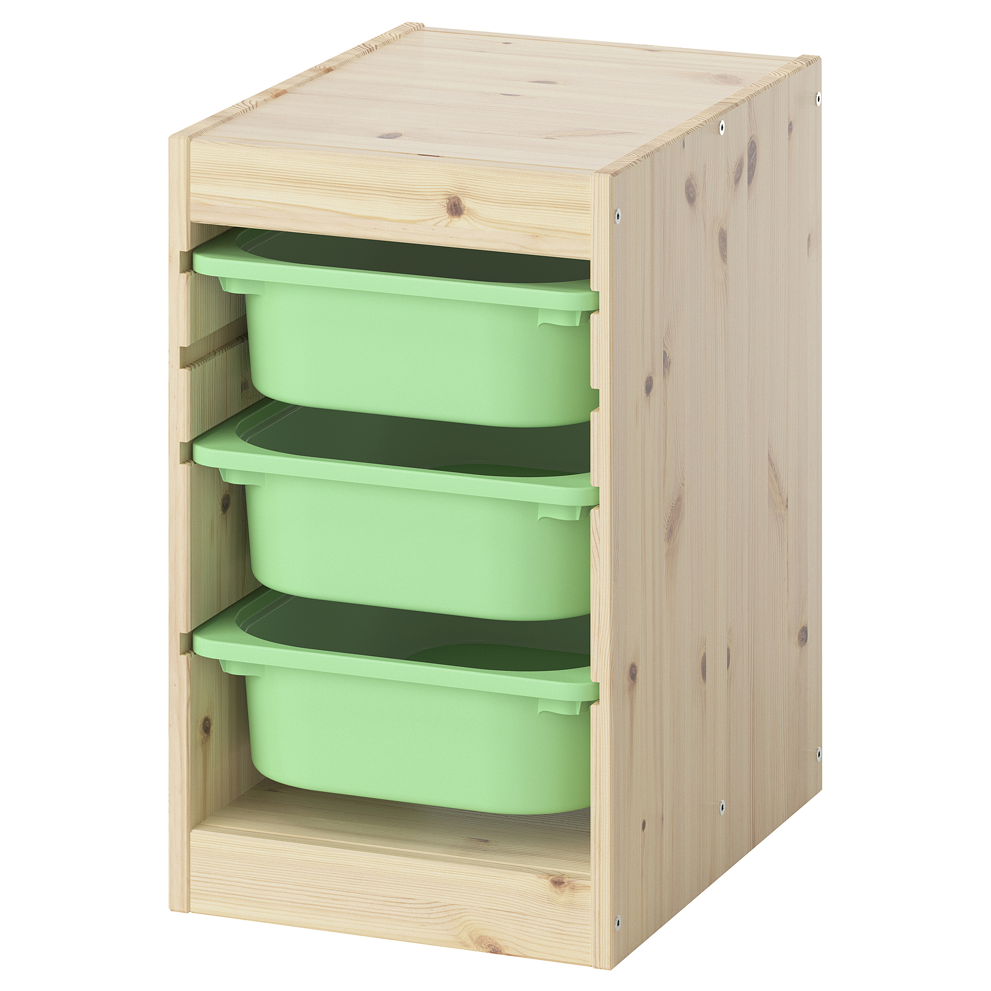 TROFAST storage combination with boxes