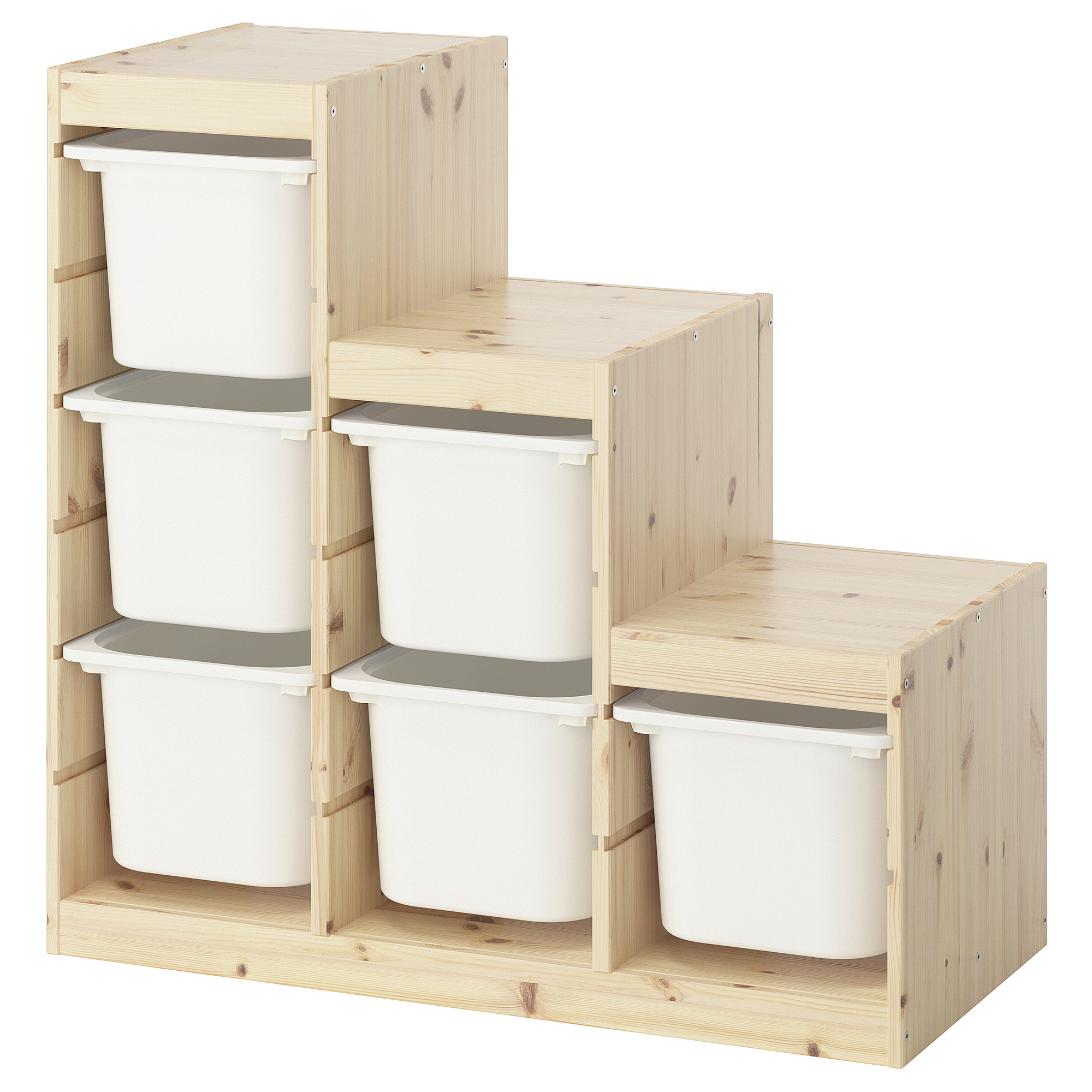 TROFAST storage combination with boxes