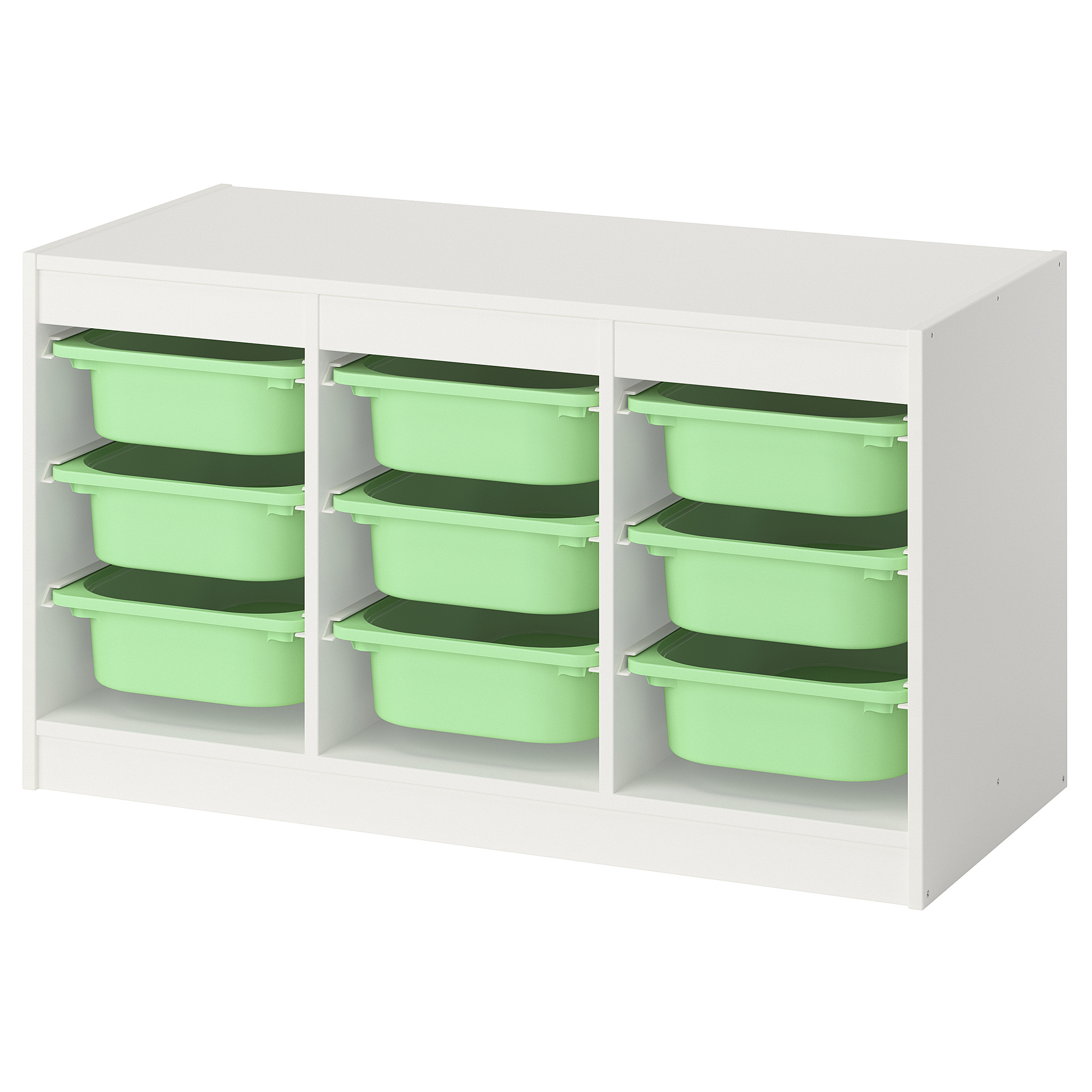 TROFAST storage combination with boxes