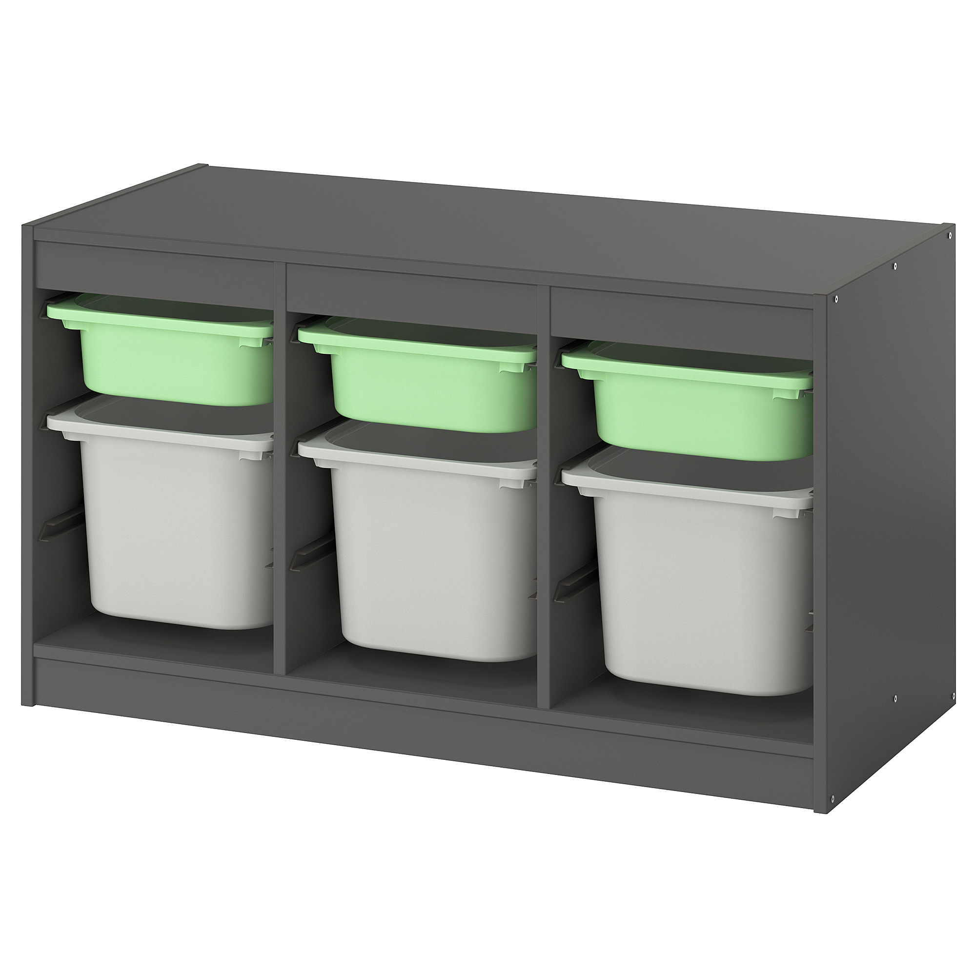 TROFAST storage combination with boxes