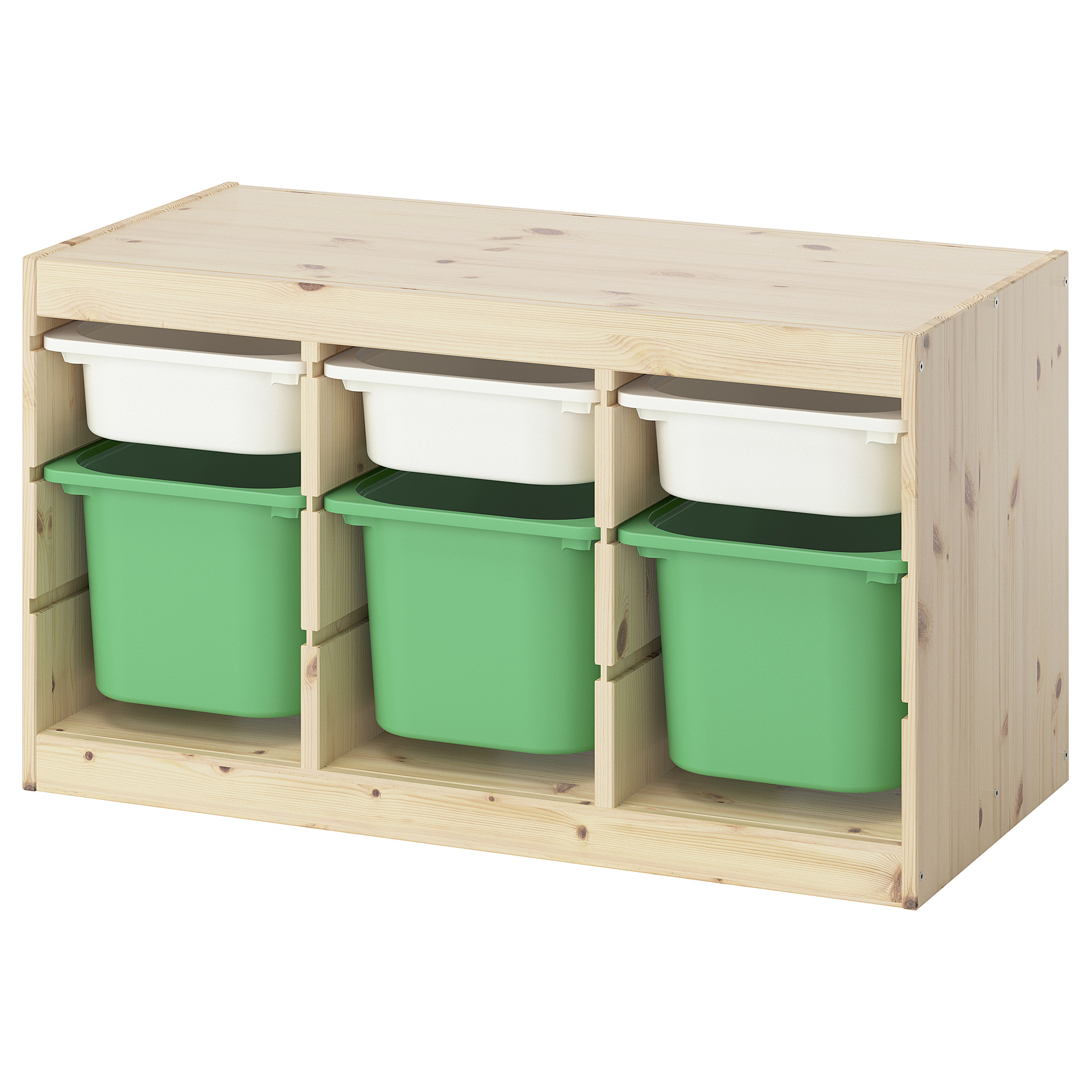 TROFAST storage combination with boxes