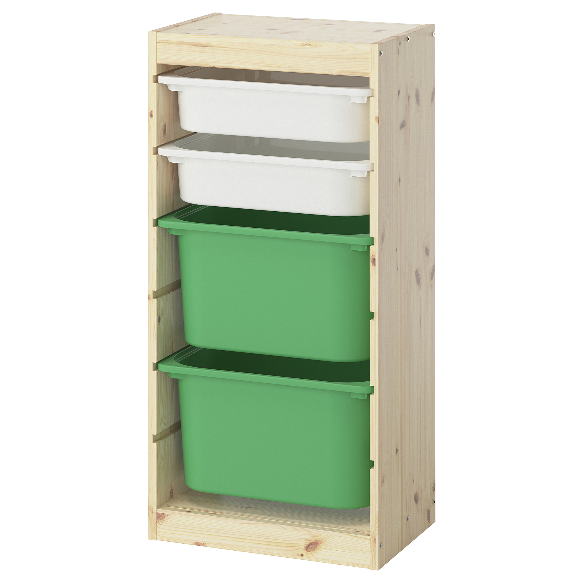 TROFAST storage combination with boxes