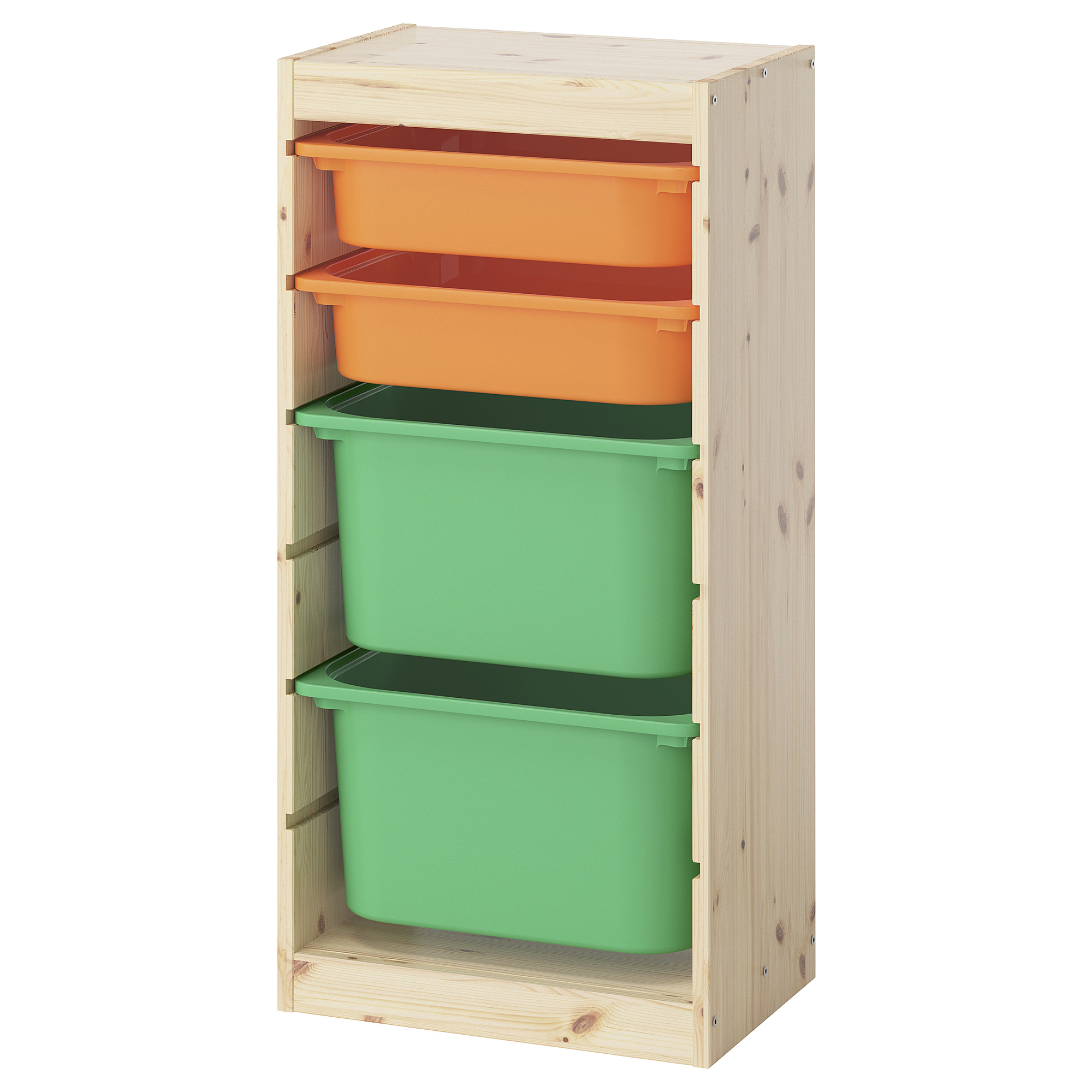 TROFAST storage combination with boxes